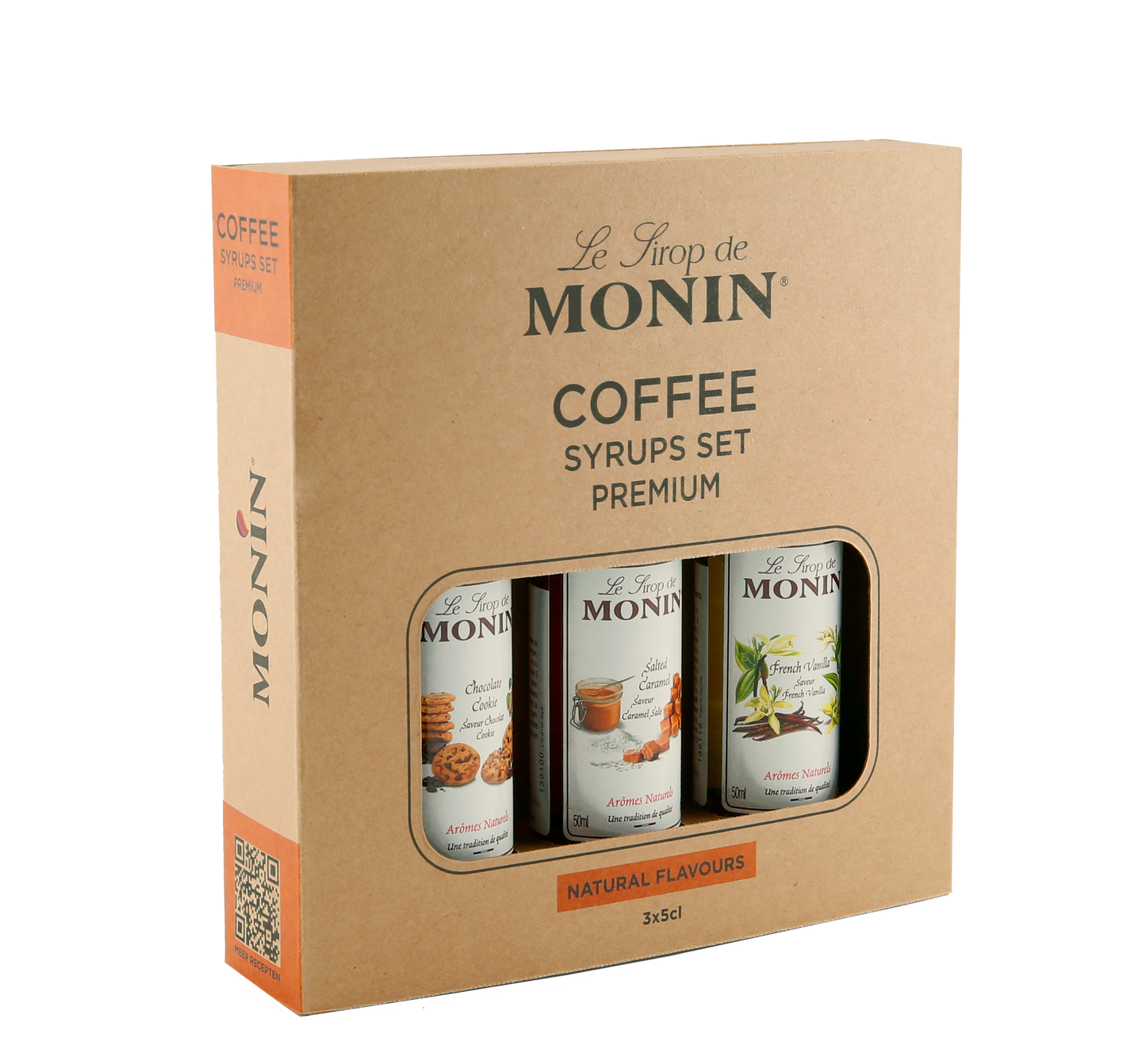 Monin Coffee Sirupsett, 3x50ml